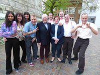 Harry und Marianne Kuhn mit Boppin'B und der Anita & Reza Band